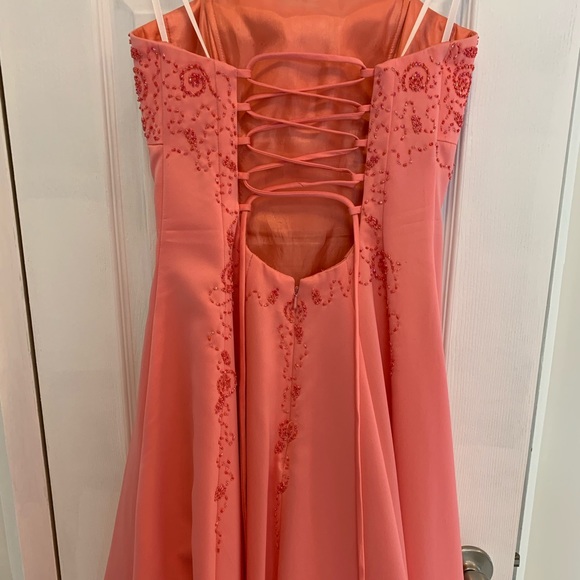 ☀️Cache Coral Strapless Evening Gown☀️ - Picture 5 of 8